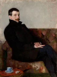 Retrato del pintor Paul Neuen
